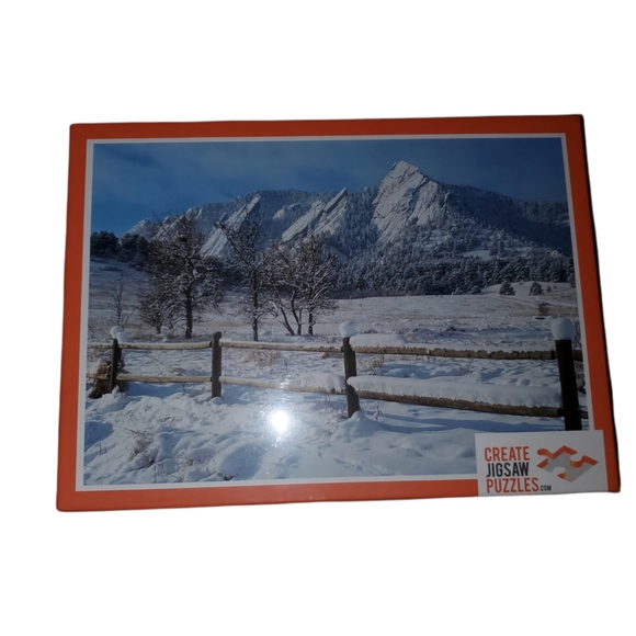 NEW Create Jigsaw Puzzles 1000 Piece "Winter Scene" Jigsaw Puzzle - Picture 1 of 2